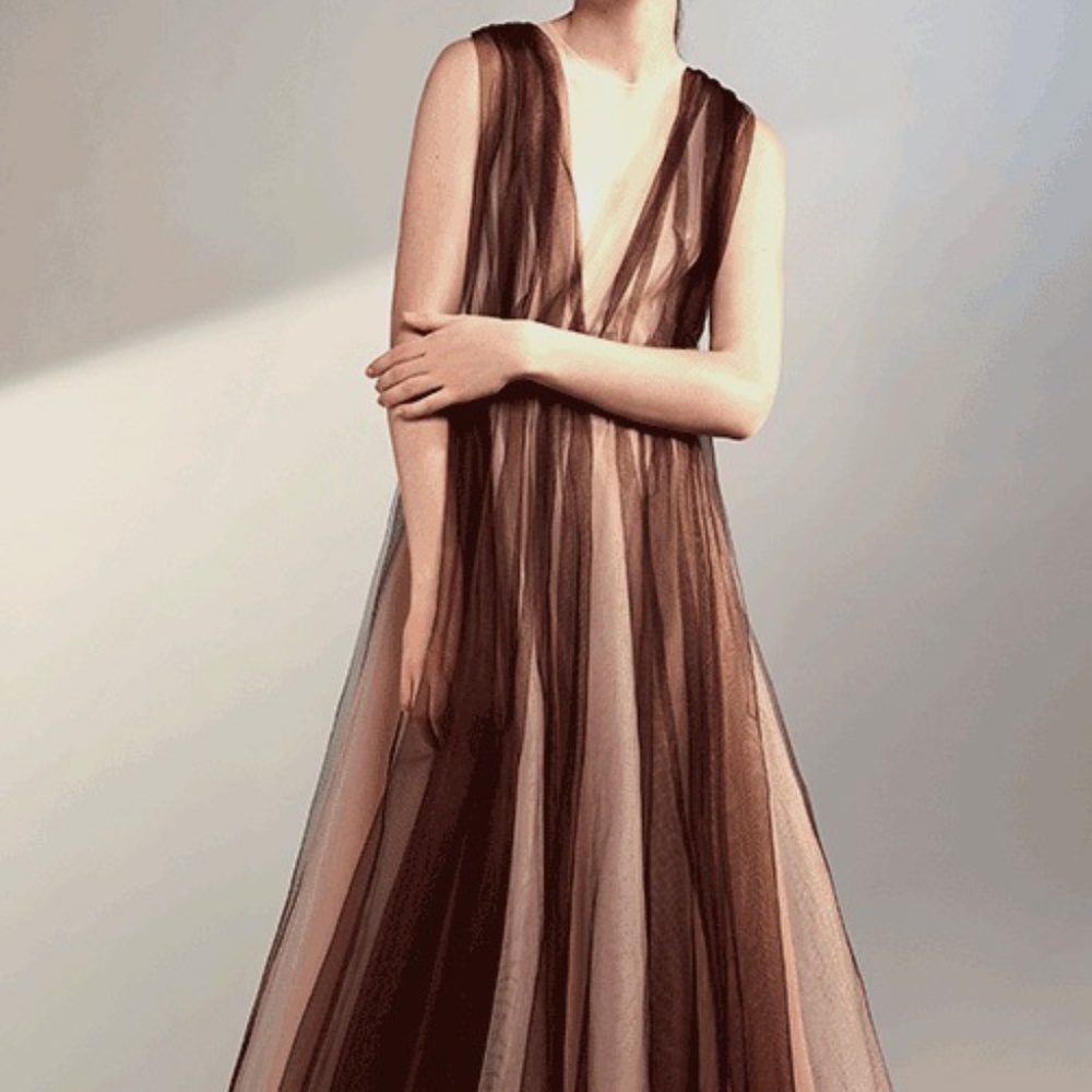 H & M Conscious Gown Tulle Size 8 NWT